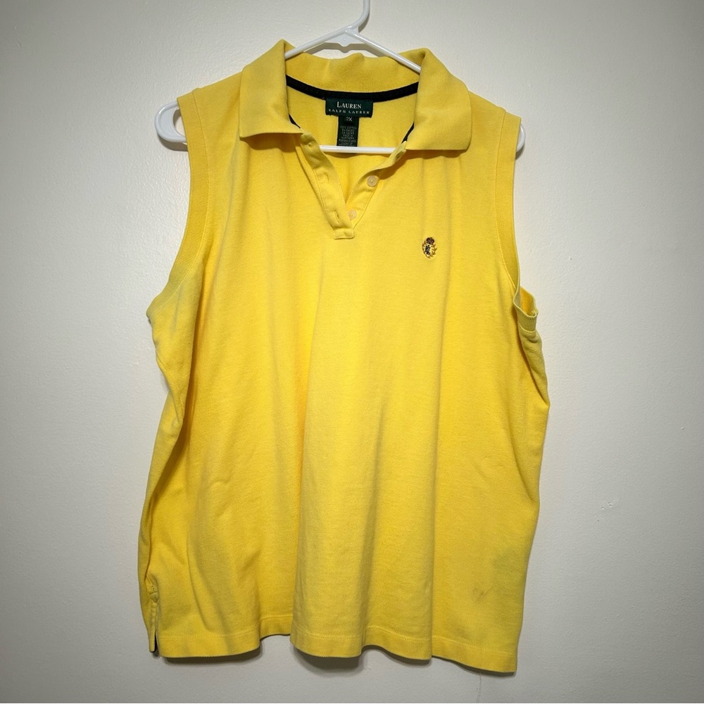 Lauren Ralph Lauren Womens Polo Shirt 2XL